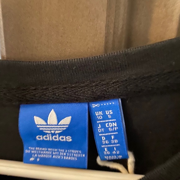 Adidas Athletic T Shirt Dress Small Large Graphic Logo NEW - Picture 3 of 3